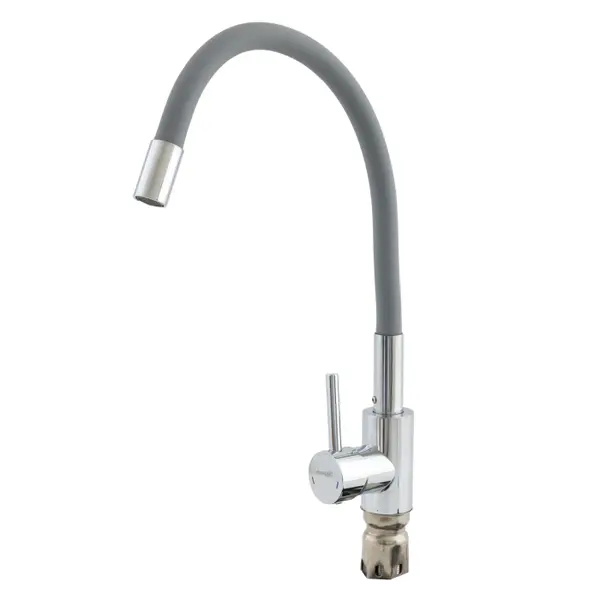Baterie bucatarie cu dus flexibil CHAMPION SUS-011 CHROME REFL.GRAY