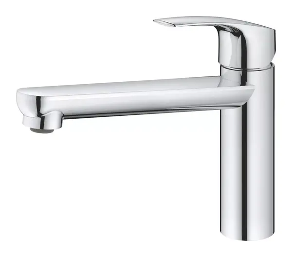 Baterie bucatarie Grohe Via 30464000, medie, tip L, monocomanda, Crom