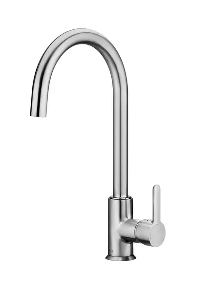 Baterie bucatarie Roca Mencia A5A7409CM0, inalta, tip C, mat, Crom
