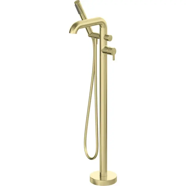 Baterie cada freestanding culoare auriu periat Deante Silia