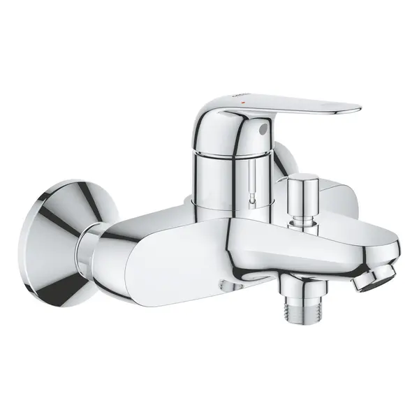 Baterie cada Grohe 24335001, Swift 2023 OHM bath exp, montare pe perete, monocomanda, Crom