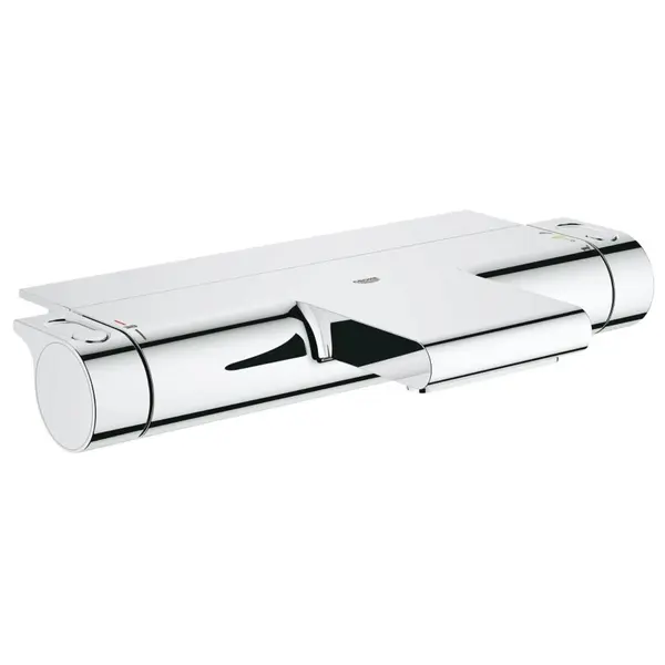 Baterie cada Grohe 34464001 cu termostat 1/2, Argintiu