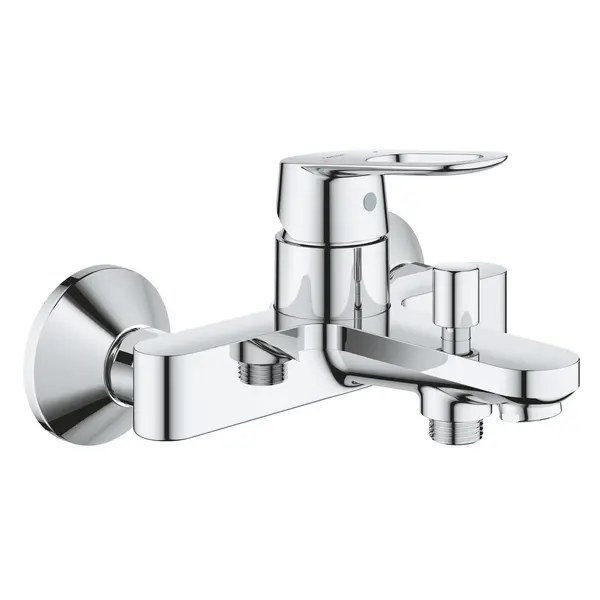 Baterie cada Grohe Bauloop 23603000, 1/2, aparenta, monocomanda, diverter, cartus ceramic, Crom
