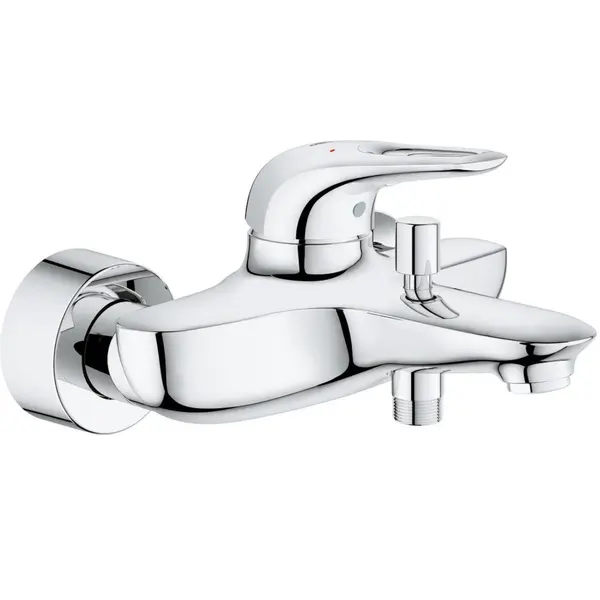 Baterie cada Grohe Eurostyle, monocomanda, 1/2, cartus ceramic, protectie reflux, limitator de debit/temperatura, crom