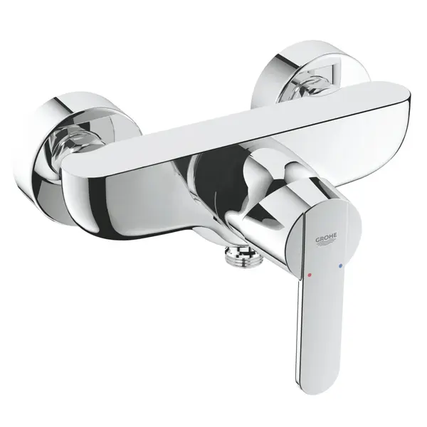 Baterie cada, Grohe Get 32888000, monocomanda, montaj aplicat, finisaj cromat, Argintiu