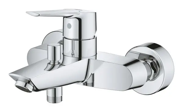 Baterie cada Grohe Start 24206002, 1/2, aparent, monocomanda, diverter, cartus ceramic, Crom