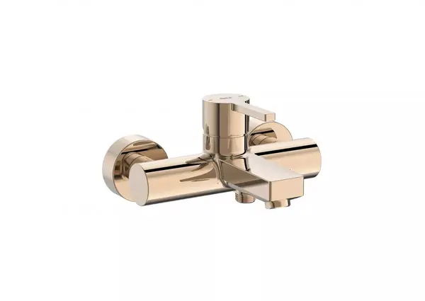 Baterie cada Roca Naia A5A0296RG0, aparenta, diverter, Rose gold lucios