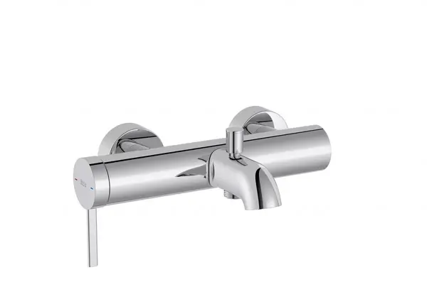 Baterie cada Roca Ona A5A029EC00, aparenta, diverter, Crom