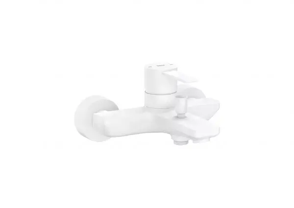 Baterie cada Roca Targa A5A025FB00, aparenta, diverter, Alb mat