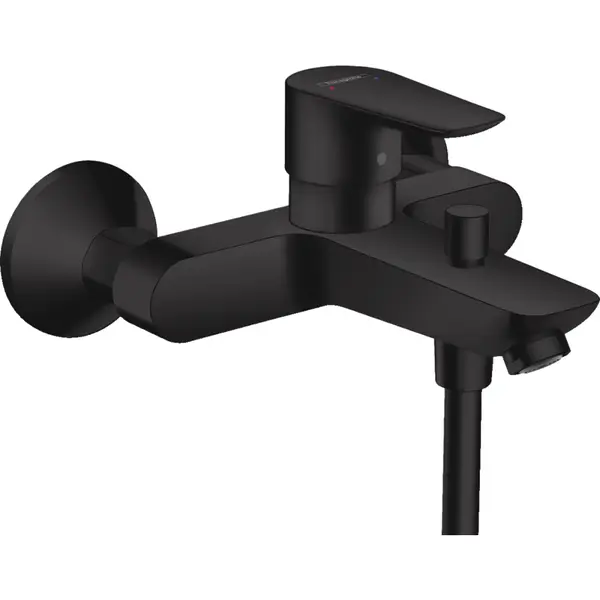 Baterie cada sau dus culoare negru mat Hansgrohe, Talis Select E