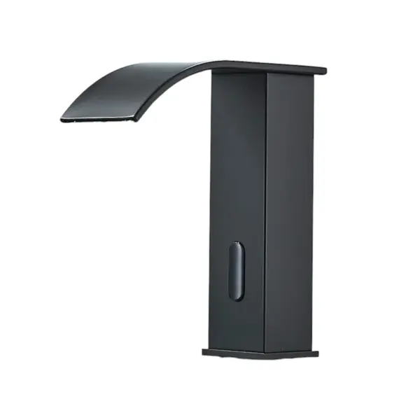Baterie Chiuveta Baie BisDesign , Senzor, Finisaj Negru Mat, Dimensiune 15cm