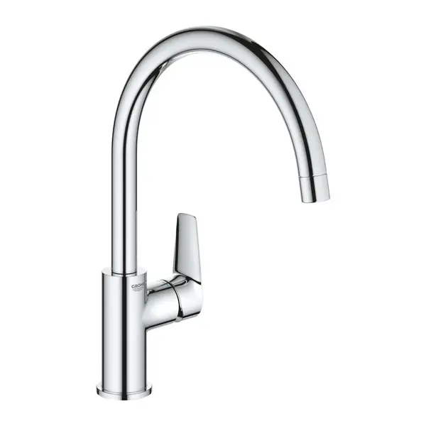Baterie chiuveta bucatarie crom Grohe BauEdge New