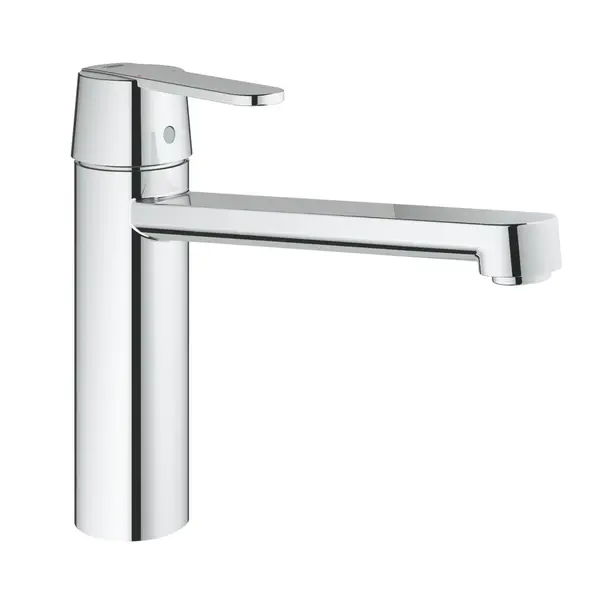 Baterie chiuveta bucatarie Grohe Get 30196000, monocomanda, pipa fixa, cartus ceramic, Crom