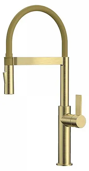 Baterie de bucătărie Inter Ceramic - ICF 7169184, auriu mat