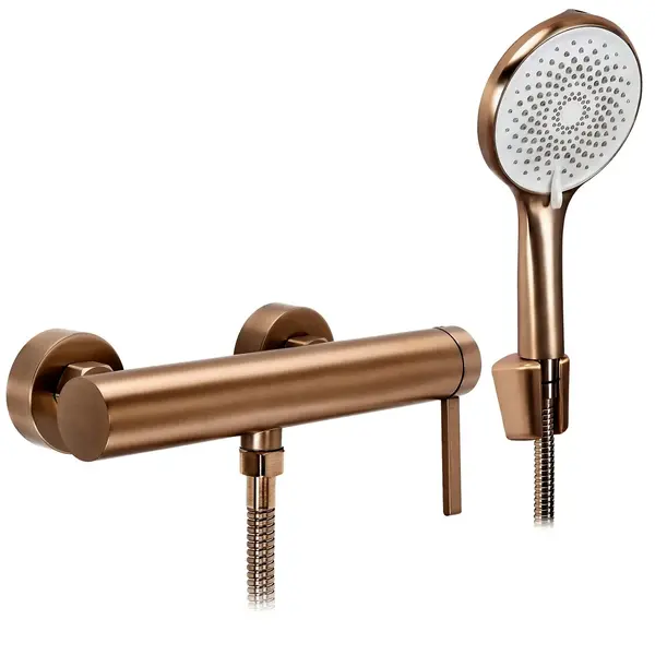 Baterie de duș REA Rivo Brush Copper