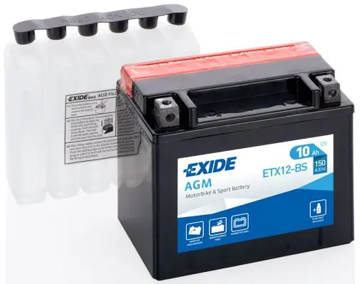 Baterie de pornire EXIDE AGM 10Ah 12V