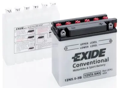 Baterie de pornire EXIDE Conventional 12N5,5-3B, 5,5Ah 12V