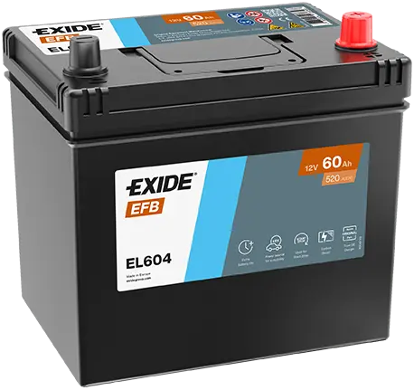 Baterie de pornire EXIDE EFB 60Ah 12V