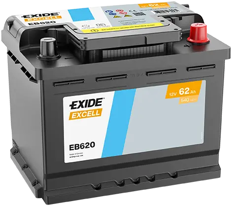 Baterie de pornire EXIDE Excell 62Ah 12V