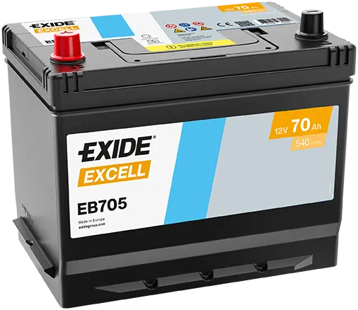 Baterie de pornire EXIDE Excell 70Ah 12V