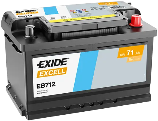 Baterie de pornire EXIDE Excell 71Ah 12V