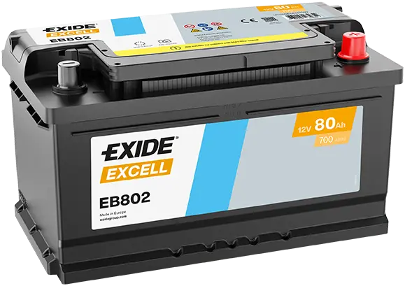 Baterie de pornire EXIDE Excell 80Ah 12V