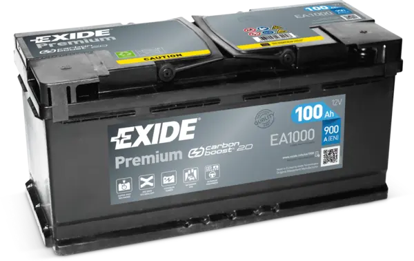 Baterie de pornire EXIDE Premium 100Ah 12V
