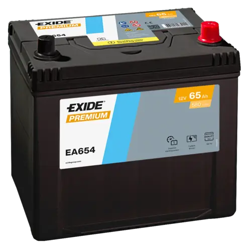 Baterie de pornire EXIDE Premium 65Ah 12V