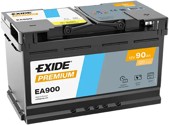 Baterie de pornire EXIDE Premium 90Ah 12V