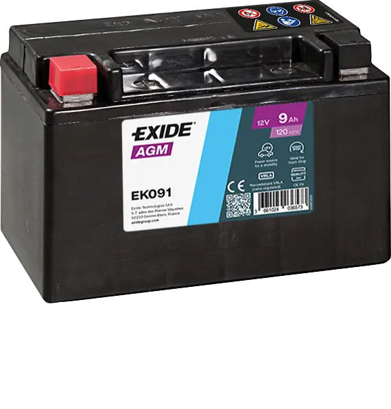 Baterie de pornire EXIDE Start-Stop 9Ah 12V