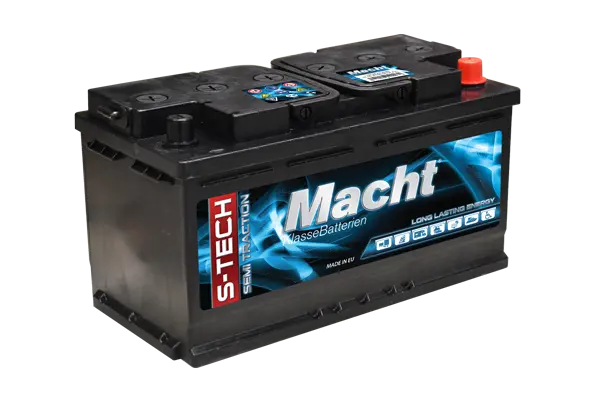 Baterie de pornire MACHT SEMITRACTIUNE 12V 90AH 353x175x190mm