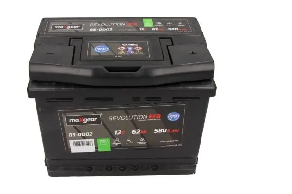 Baterie de pornire MAXGEAR Revolution 62Ah 12V