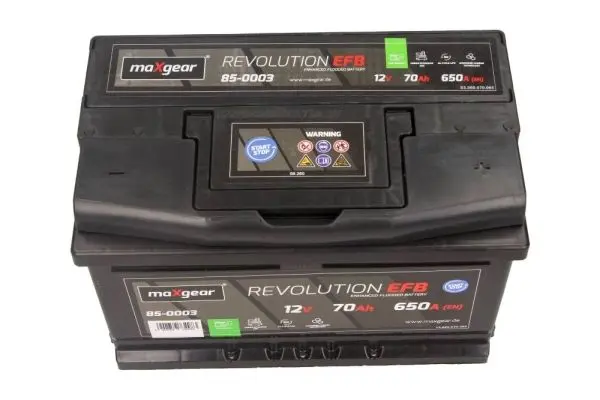 Baterie de pornire MAXGEAR Revolution 70Ah 12V