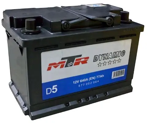 Baterie de pornire MTR DYNAMIC D5 77Ah 12v