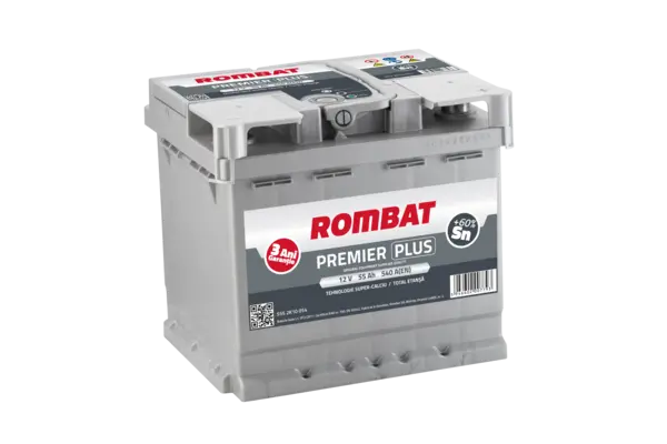 Baterie de pornire ROMBAT Premier Plus 55Ah 12V