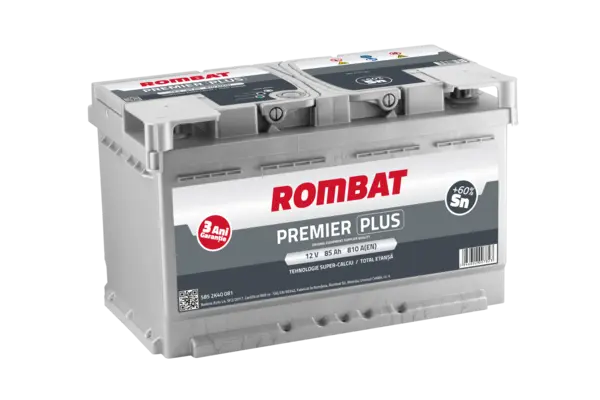 Baterie de pornire ROMBAT Premier Plus 85Ah 12V