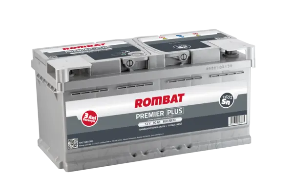 Baterie de pornire ROMBAT Premier Plus 90Ah 12V