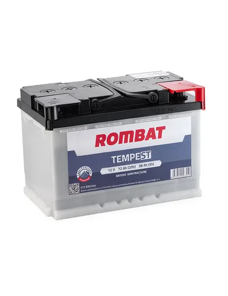 Baterie de pornire ROMBAT Tempest Semitractiune 72Ah 12V