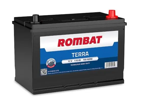 Baterie de pornire ROMBAT Terra 110Ah 12V