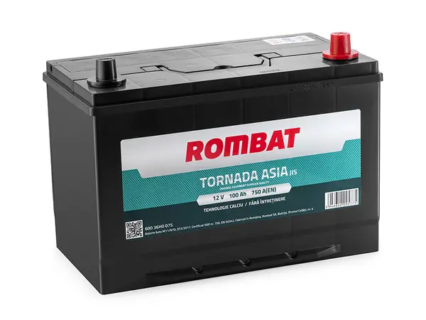 Baterie de pornire ROMBAT Tornada Asia 100Ah 12V