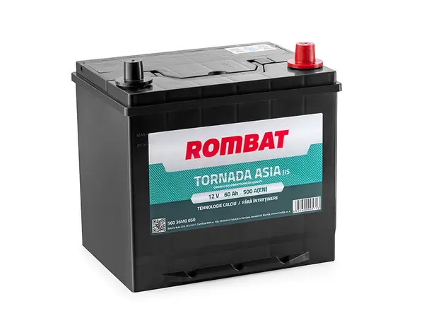 Baterie de pornire ROMBAT Tornada Asia 60Ah 12V