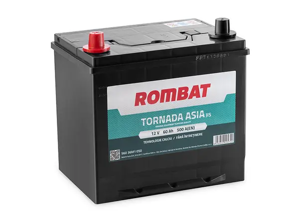Baterie de pornire ROMBAT Tornada Asia 60Ah 12V