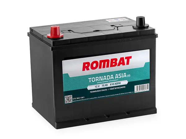 Baterie de pornire ROMBAT Tornada Asia 75Ah 12V