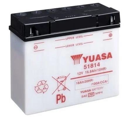 Baterie de pornire YUASA 51814 18Ah 12V