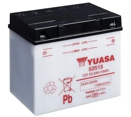 Baterie de pornire YUASA 52515 25Ah 12V