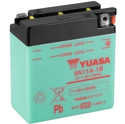 Baterie de pornire YUASA 6N11A-1B 11,6Ah 6V