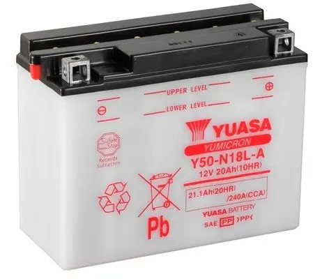 Baterie de pornire YUASA Y50-N18L-A 21,1Ah 12V