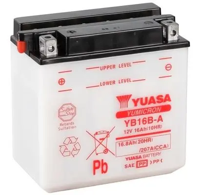 Baterie de pornire YUASA YB16B-A 16,8Ah 12V