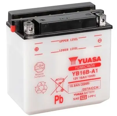 Baterie de pornire YUASA YB16B-A1 16,8Ah 12V