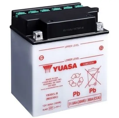 Baterie de pornire YUASA YB30CL-B 31,6Ah 12V